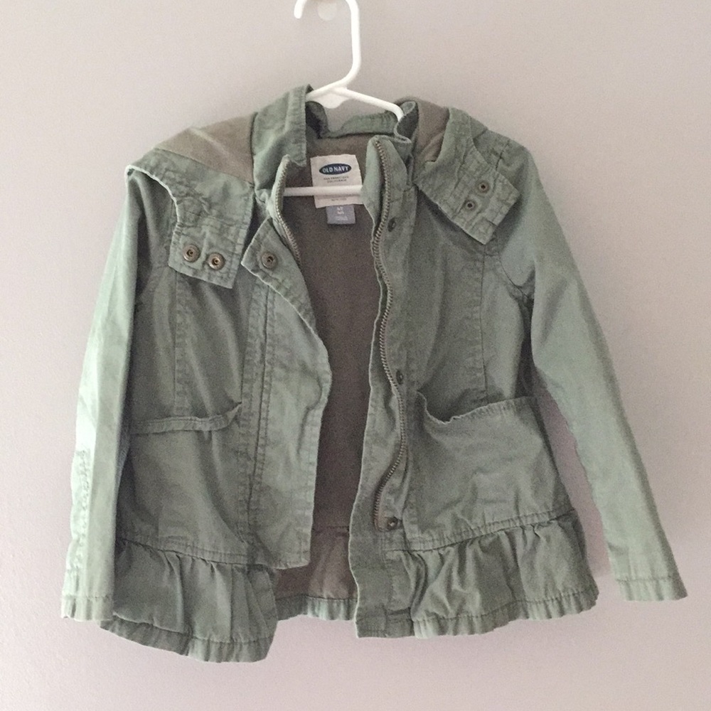 Old Navy Girls Green Jacket 4t